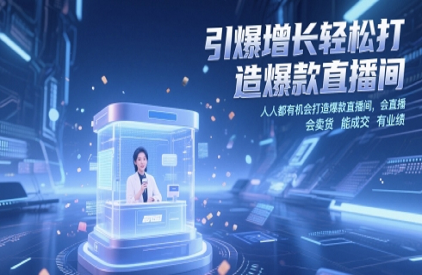 小渔引爆增长轻松打造爆款直播间-创课星球网-金维维的个人IP平台