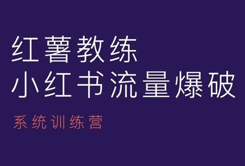 红普教练-小红书内容运营课-创课星球网-金维维的个人IP平台
