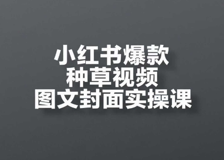 小红书爆款种草视频图文封面卖操课-创课星球网-金维维的个人IP平台