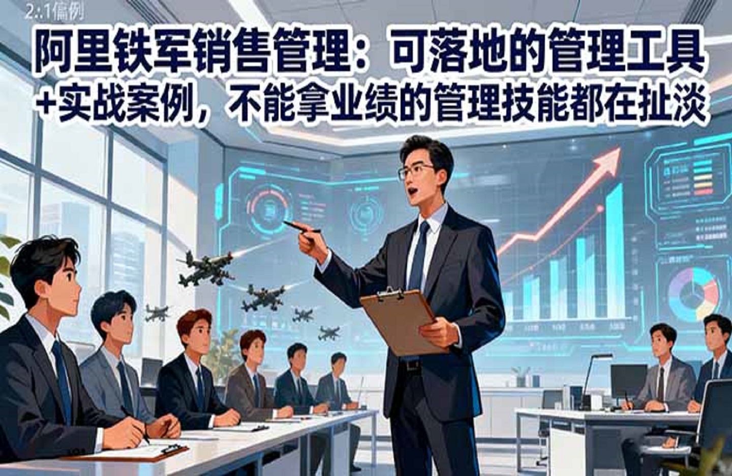 阿里铁军销售管理:可落地的管理工具+实战案例,不能拿业绩的管理都在扯淡-创课星球网-金维维的个人IP平台