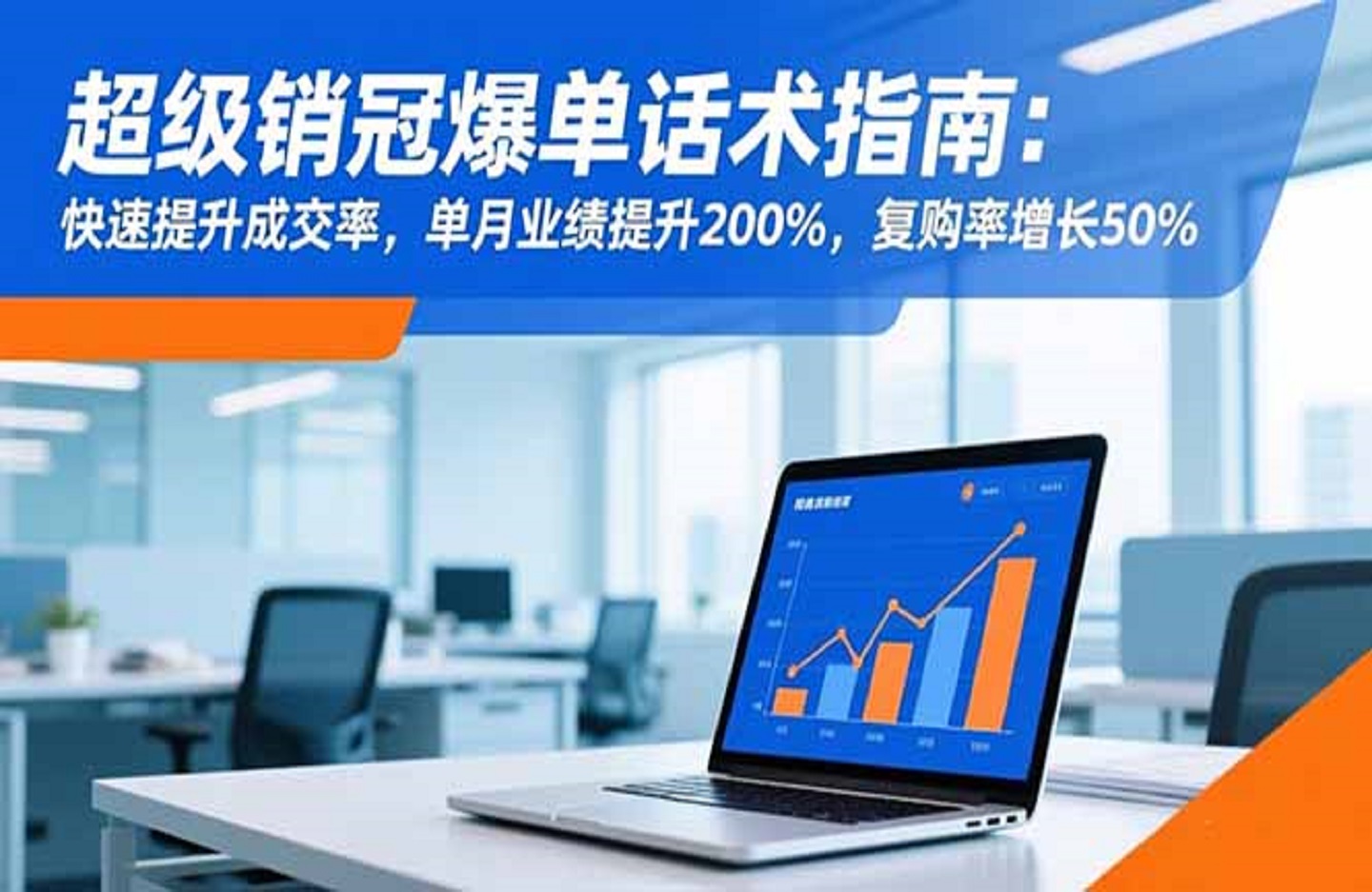 超级销冠爆单话术指南：快速提升成交率，单月业绩提升200%，复购率增长50%-创课星球网-金维维的个人IP平台