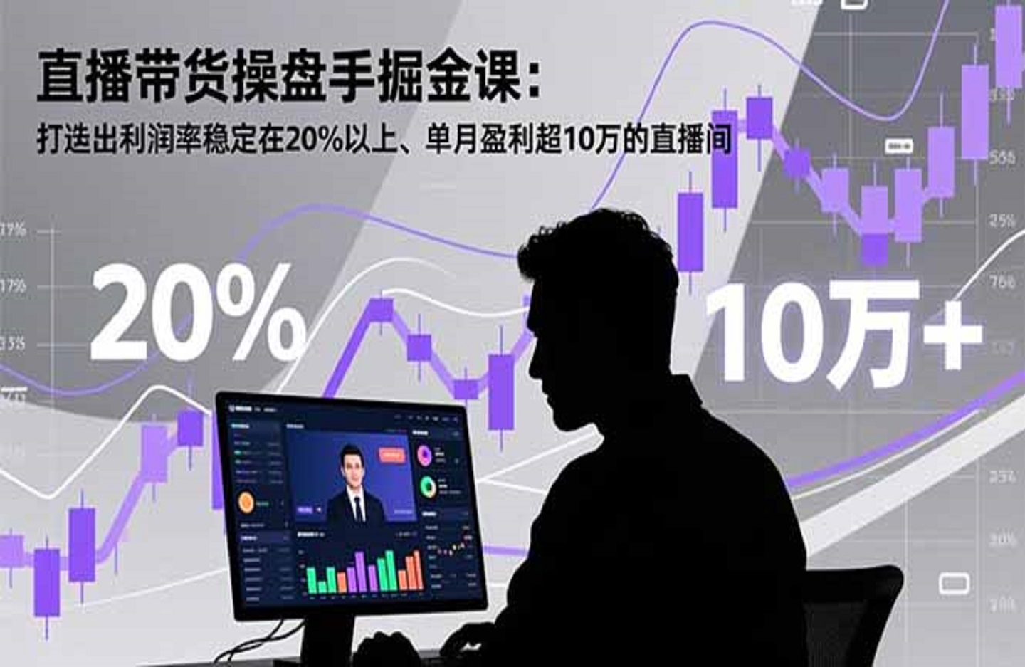 直播带货操盘手掘金课：打造出利润率稳定在20%以上、单月盈利超10万的直播间-创课星球网-金维维的个人IP平台