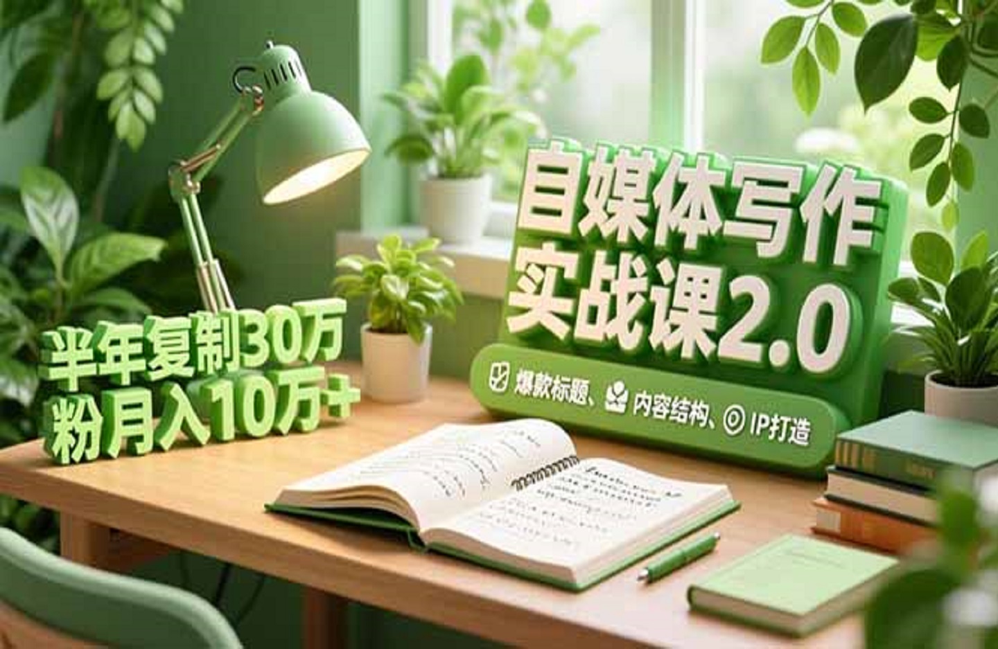 自媒体写作实战课2.0,爆款标题、内容结构、IP打造,半年复制30万粉月入10万+-创课星球网-金维维的个人IP平台