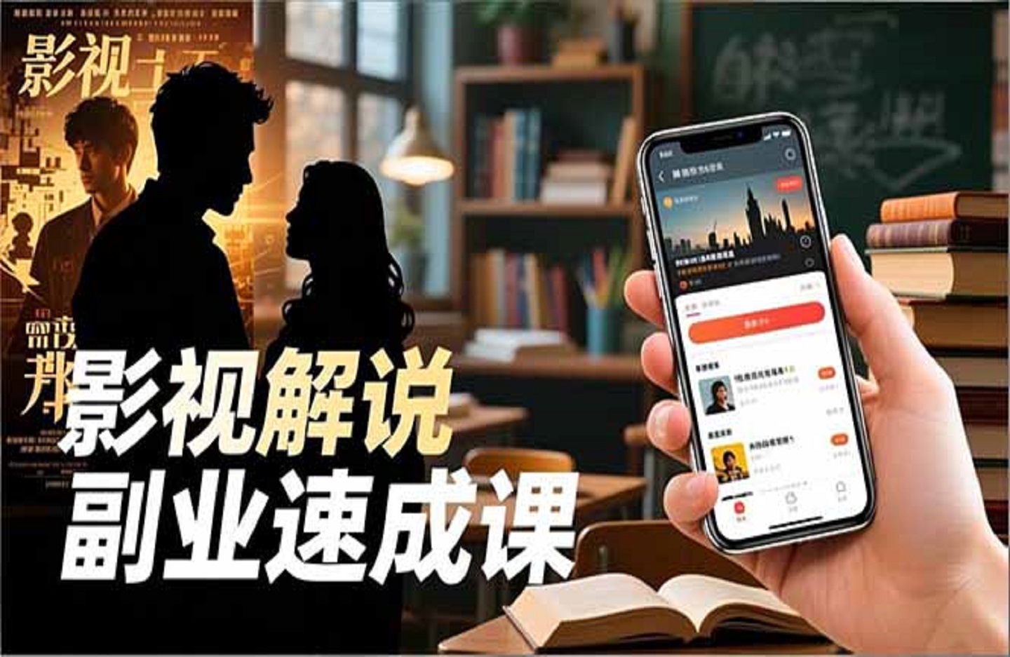 Tk影视解说副业速成课，软件安装、全流程实操、爆款预设，新手两周变现-创课星球网-金维维的个人IP平台