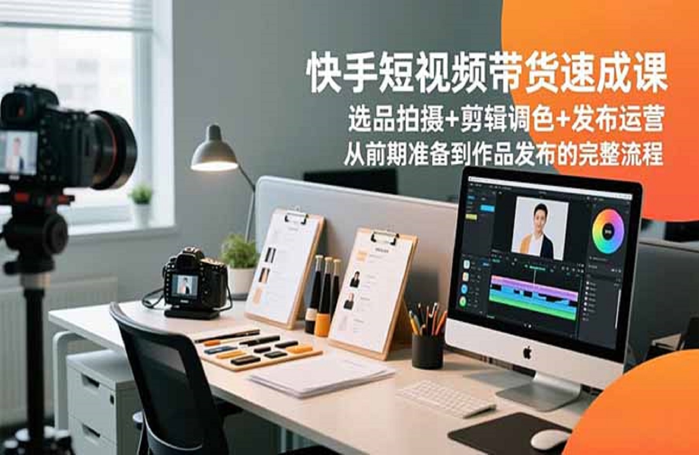 全平台无人直播课程：非实时防风＋AI智播智剪＋多平台矩阵，12月全套技术-创课星球网-金维维的个人IP平台